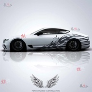 Bentley GT Mercedes C-Class BMW 5 Series Z4 Mustang 86 Wing Car Decal Sticker Modification Body Wrap