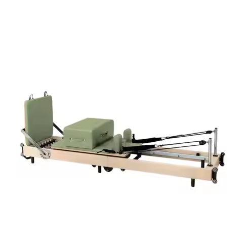 YTYIN Pilates Reformer Machine Foldable Folding Maple Pilates Reformer Pilates Bed Reformer Sale