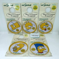 Simpson Glass Coaster CC Lemon Licensed Metal Material New In Pack