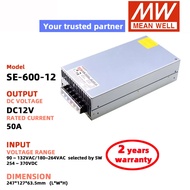 MEAN WELL SE-600-24 SE-600-12 LRS-600 DC5V DC12V DC24V DC48V Switching Power Supply Meanwell DC powe