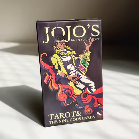53-Card English Version Poker Deck JOJO Adventure Game Chessboard for Desktop Party Toys Gift Suitab