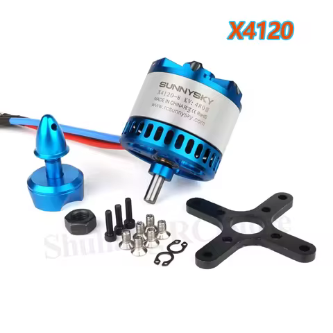 SunnySky X4120 480KV 550KV KV650 high effectiveness brushless motor for 3D Stunt Drone