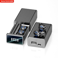 VANTEENIE Bluetooth Earphones Wireless Earbuds TWS 2200mAh Can Charge Phone Touch Control Raya Water