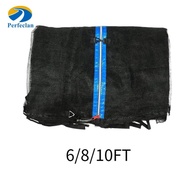 Perfeclan Trampoline Net for 6 Poles Quick Disassembly Comfortable Hook Design Foldable Stability Br