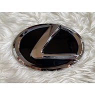 Lexus Black Chrome Emblem Logo