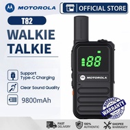2pcs MOTOROLA T82  two way radio  walkie talkie long range 10KM high-capacity 9800mAh 4G WIFI Type-C