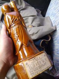 仙桃翁造型金門陶瓷酒瓶