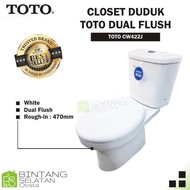 Promo Closet Duduk Toto Cw 422 J / Closed Duduk Toto Cw422J Dual Flush