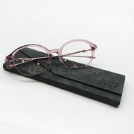 🏆 天皇御用 🏆 [檸檬眼鏡] 999.9  NPM-72 6901 日本製 頂級鈦金屬桃粉色光學眼鏡 超值優惠