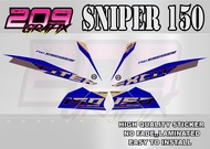 Yamaha Sniper 150 decals sticker