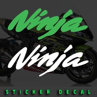 2 pcs Kawasaki Ninja Motorcycles Stickers Fuel Tank Cover Set ZXR ZX2R 250SL KRR Decal Vinyl