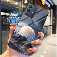 VIVO V23 5G, V23E 5G Case Tempered Glass Back, Exclusive luxury design