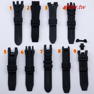 In Stock~24263235Mm Variety of Rubber Silicone Watch Straps Substitute INVICTA Inverta Men's Watch Straps