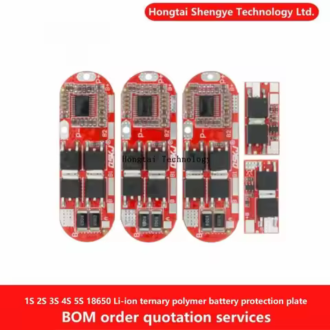 Ternary lithium battery 3S 4S 5S continuous 20A short time 40A 1S 2S 10A short time 25A 18650 univer