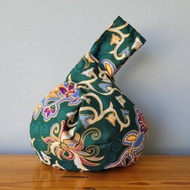 Reversible Japanese knot bag Canvas