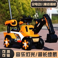 Children's Excavator Ride-On Toy Vehicle Engineering Vehicle Boys Ride-On Excavator Rechargeable Ful