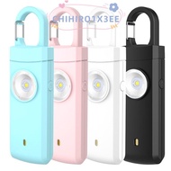 CHIHIRO1X3EE Emergency LED Torch Keyring, Panic Security 130dB Personal Alarm Safety Keychain, Keych