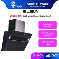 Elba / Rubine / Auto Clean Multi Chimney Cooker Hood EH-E9122ST(BK) / RCH-MARK X-90BL / 2800m3/hr EH