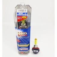 H11 12V Bulb Gold Light 80W-150W 6000K B-TECH 1 Pair Halogen H11