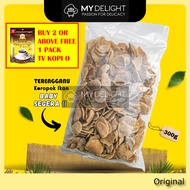 Kuala Terengganu Baby Fish Cracker Keropok Original Spicy Ikan Tamban Baby Segera II SG Ready Stock 
