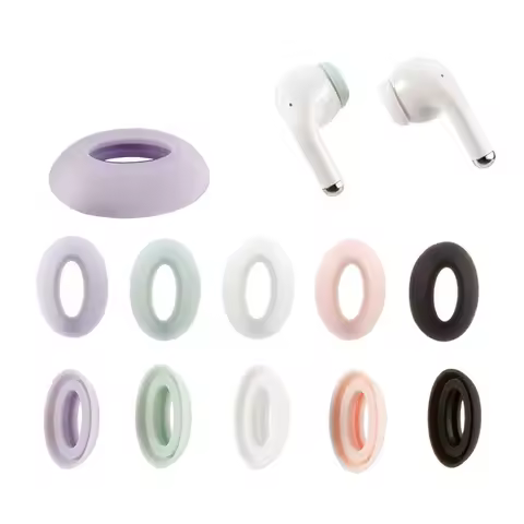 4pcs Silicone Eartips Eargel for Lenovo LP40 Pro TWS Earphone Earbuds Tips Cover Replacement Earcap 