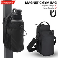 LOVESPACE Portable Magnetic Gym Bag Water Bottle Bag Large Capacity Magnetic Carrier Bag With Phone 
