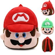 bag sekolah beg sekolah budak lelaki beg sekolah rendah lelaki Mini Baby School Bag Children Mario B