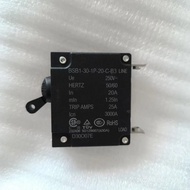 20A 250V Circuit Breaker BSB1-1P-20-C-B3