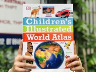 Childrens illustrated world atlas - Cuốn sách bản đồ dạng Atlas thế giới có 1-0-2