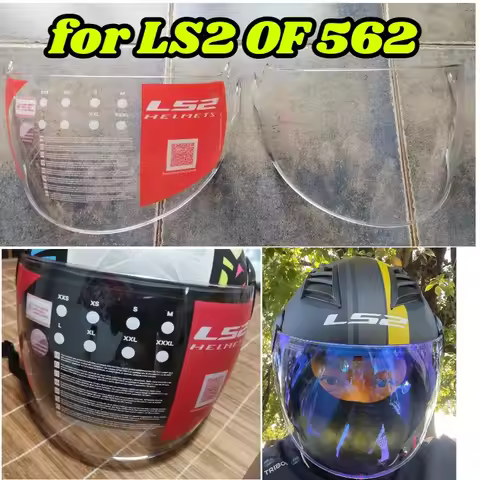 New LS2 AIRFLOW Helmet Wind Shield for LS2 OF 562 Helmet Visor Replacement Parts Capacete De Moto Ca