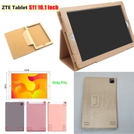 For ZTE Tablet S11 10.1 Inch Tablet PC Casing Android 10.1 inch Tab (25x16cm) Lighter Thinner PU Lea