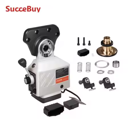 SucceBuy AL-310S X-Axis Power Feed Kit for Bridgeport Milling Machine 0-200RPM 450in-lb Torque Low N