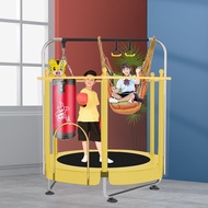 Trampoline Children's Indoor Children's Toys 1 to 12 Years Old with Safety Net Comprehensive Fitness
