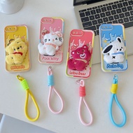 Phone Case For Xiaomi Redmi 14C 14R 13C 13R 12 Redmi9A 9AT 9C 9i A1 A2 Cute 3D Plush Buttocks Kitty 