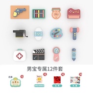 Children Catch Week Supplies Props Full Set Modern Set Baby One Year Old Children Birthday Decoratio