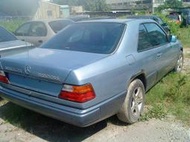 1988 BENZ 230CE 零件車全車拆賣 引擎 電腦 壓縮機 變速箱 方向機 避震器 發電機 儀表 門板 升降機 開關 輪胎