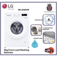 LG FB1208S6W Front Load Washing Machine (8kg) 4 ticks