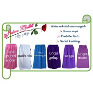 Kain sekolah menengah ungu gelap pink puteri islam putih nila biru sekolah menengah ungu muda koshib
