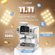 Cafeler Mesin Kopi Espresso 2 Boiler Coffee Maker Smart Screen Kontrol