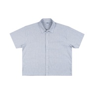KEMEJA Plaid Shirt White by Money Alter Short Sleeve Shirt/