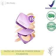 dazzle me Cover Me Serum Powder Foundation SPF35 PA+++ Compact Powder