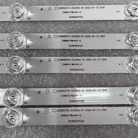 LED Backlight Strip 7LED For VEON VN65ING62018 Haier LE65U6500U LED65D07A-ZC29AG-01 LED65D07B-ZC29AG