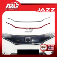 Honda Jazz GK Fit GK GK5 T5A 3rd Front Grill Chrome Lining Front Grill Grille Chrome Trim For Honda 