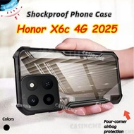 Cho Honor X6C 4G 2025 transplent vỏ cho honorx6c X6 x6b x6a B C 6C 5G 4G 2025 Bumper Ốp chống sốc rõ