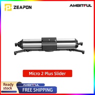 Zeapon Micro 2 Plus Camera Slider Travel Distance 56cm/22in 4.5KG All-Direction Capacity 30s Magneti