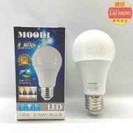 MOODI 12W 3Way Led Bulb E27