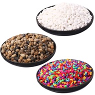 500g Decoration Stone Pebble Stone White Mix Color Aquarium Small Stone Batu Kecil River Pebble Gard