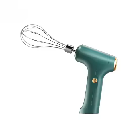 Wireless Rechargeable Handheld Electric Egg Beater Portable Household Baking Mixer Whisk for Whippin