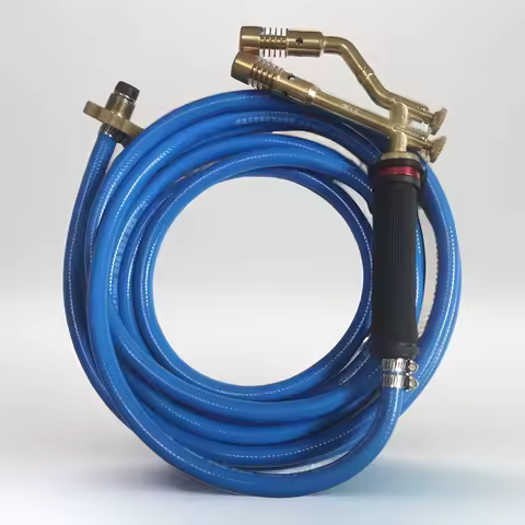 Double Head Liquefied Petroleum Gas Welding Gun, Butane Gas Welding Gun, Air