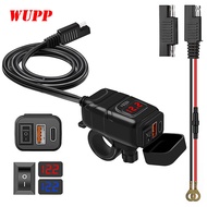 Hot Sale Modified Car Charger pd+QC3.0 Fast Charge TPYE-C Mobile Phone Car Charger